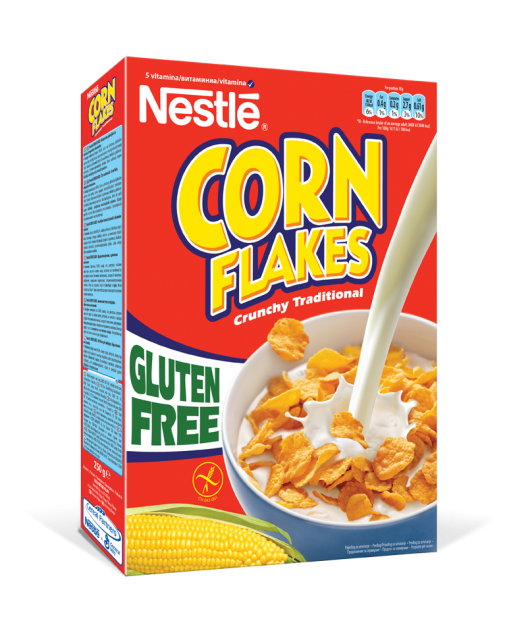 Corn Flakes 250g Gluten Free 3D